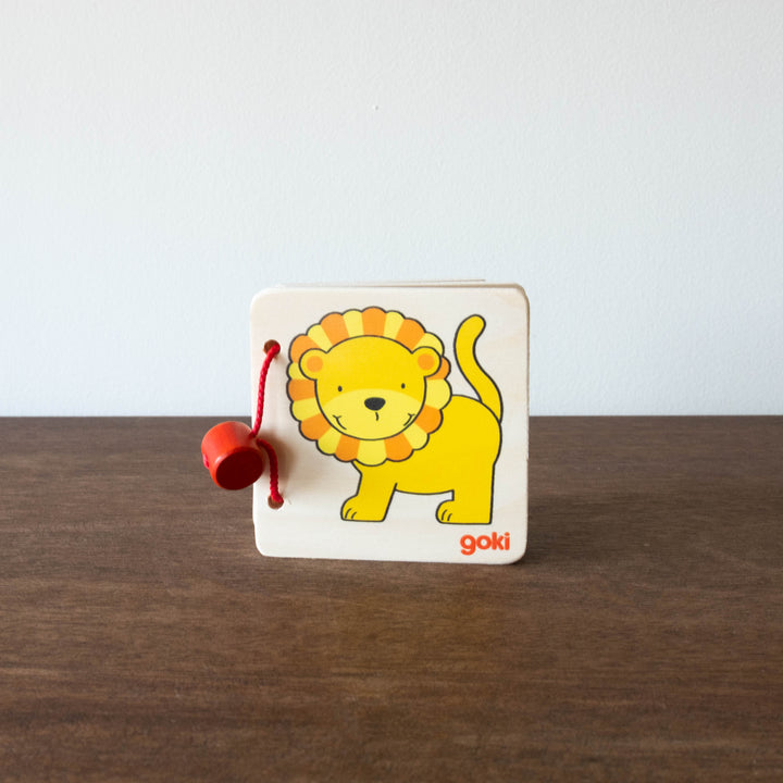 Wooden Baby Book Teether Toy- Assorted