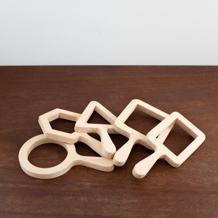 Natural Wooden Shape Imaginary Viewers