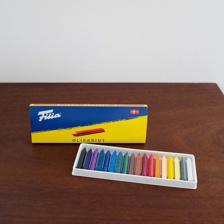 NEW Filia Oil Crayons- Set of 18