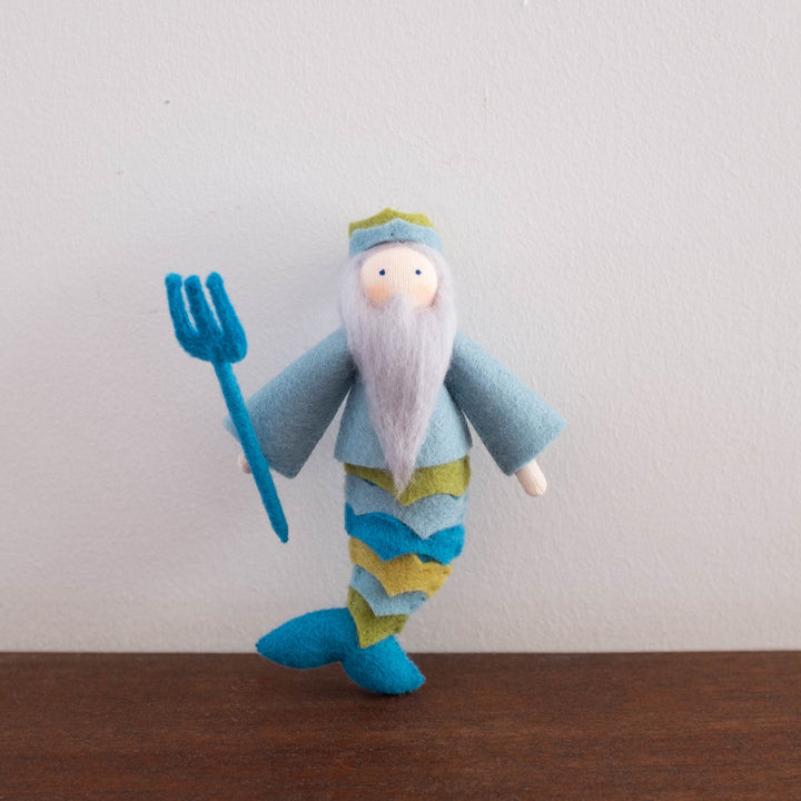 Wool Felt:  King Neptune Fairy