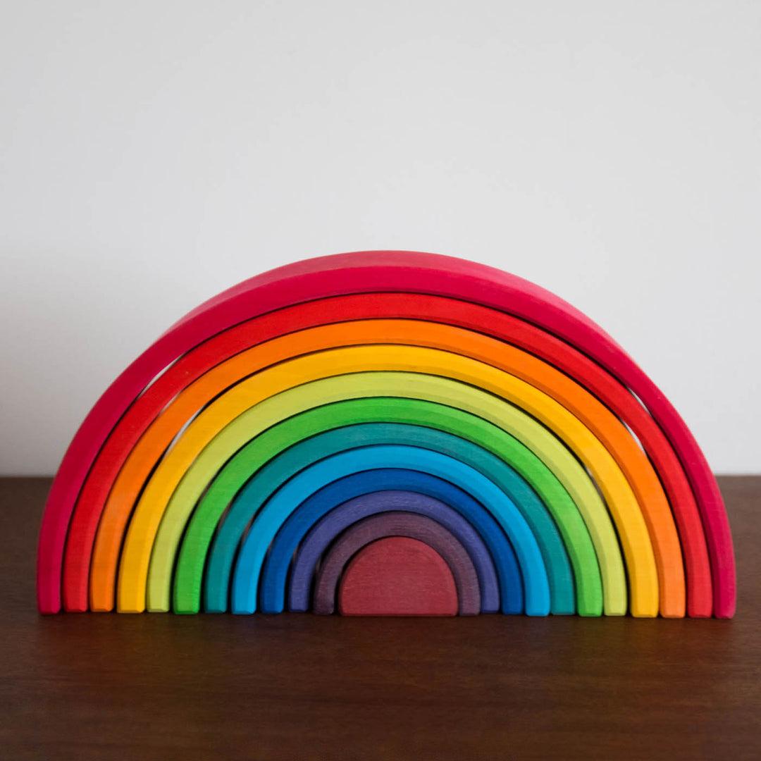 Wooden Rainbow Large-Multi Color