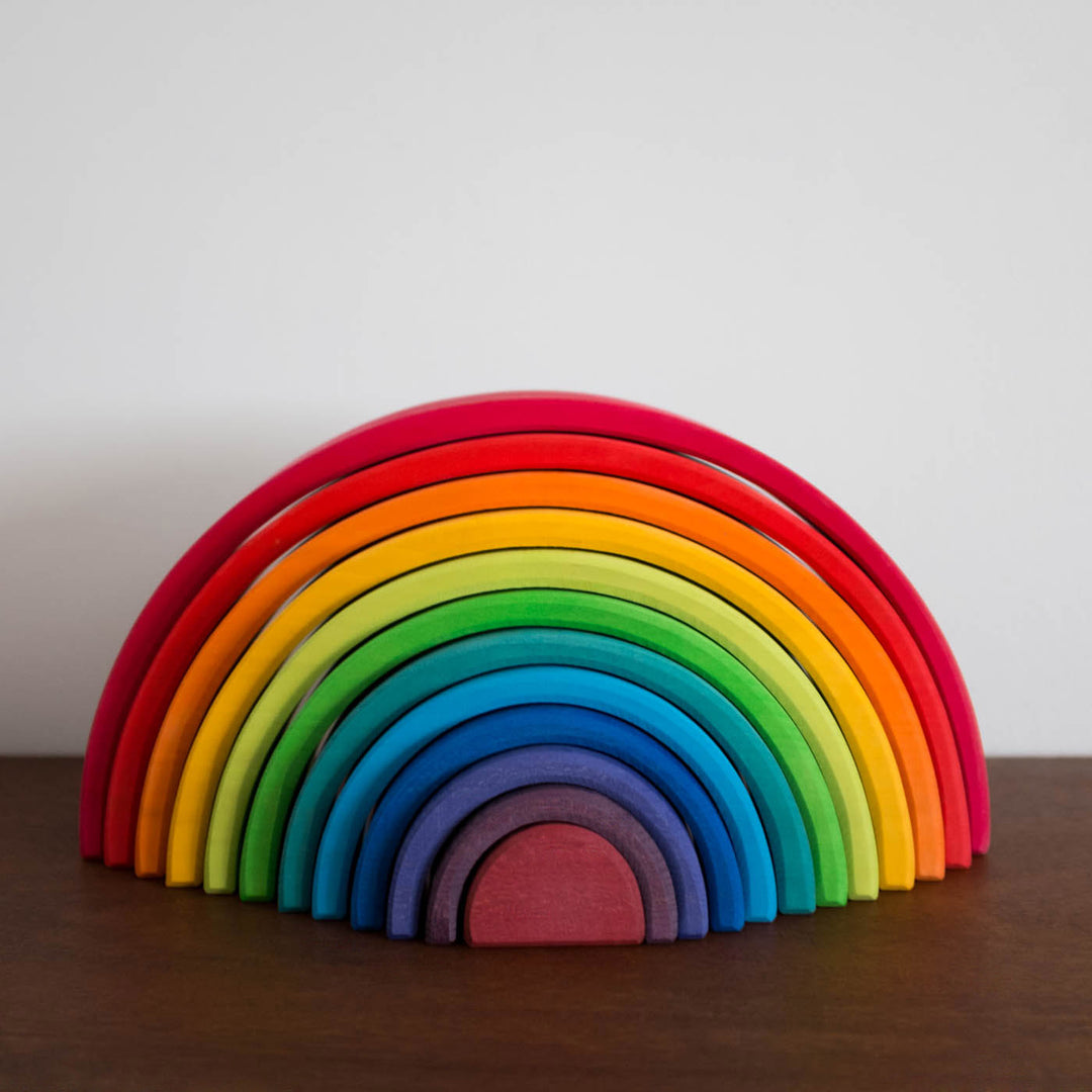 Wooden Rainbow Large-Multi Color