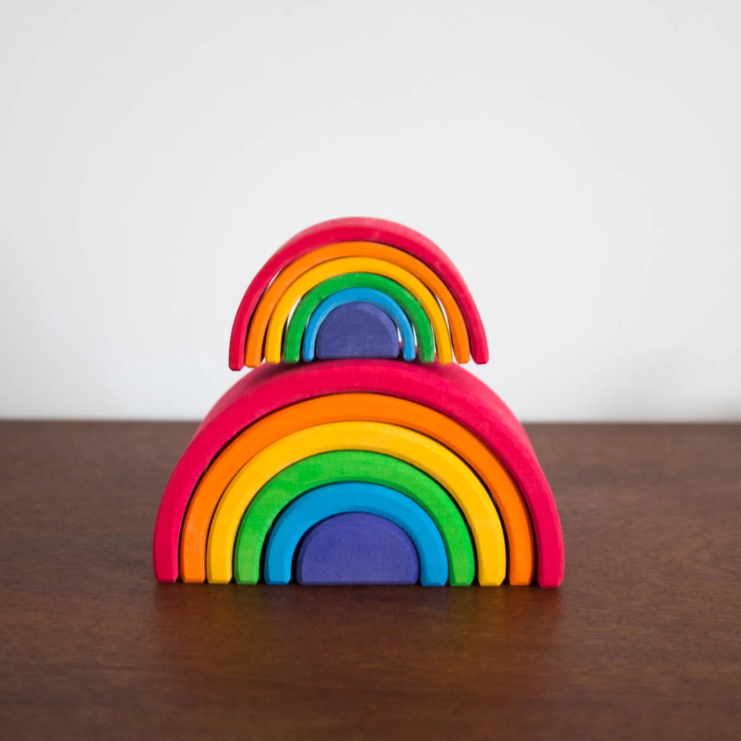 Wooden Rainbow Medium-Multi Color