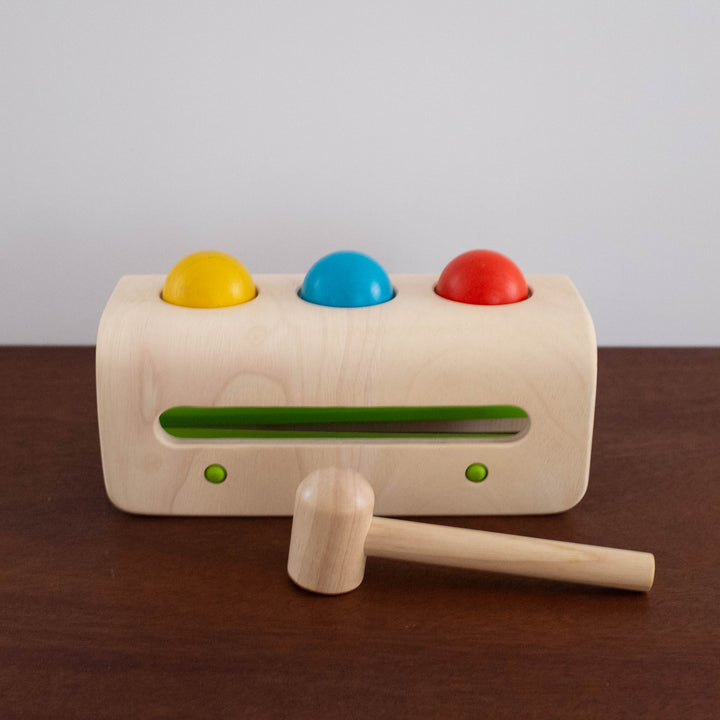 Wooden Hammer Ball Toy Set