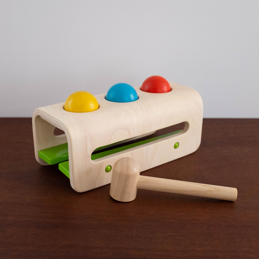 Wooden Hammer Ball Toy Set