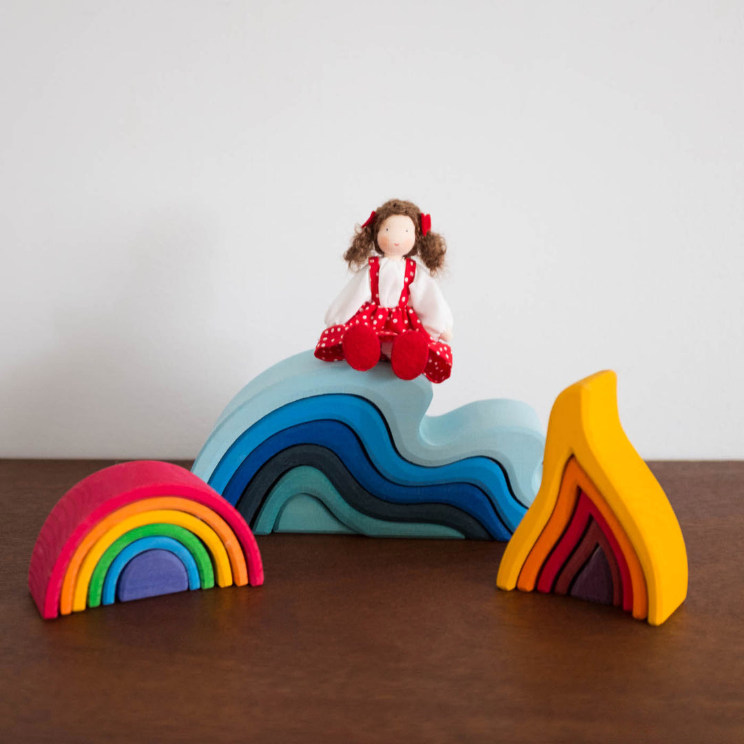 Wooden Fire Toy- Large