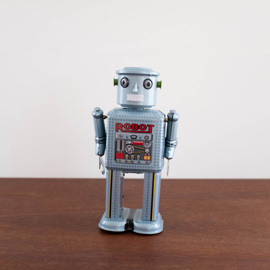 Moralsk Lagring mængde af salg Mechanical Tin Robot Toy | Shop Merci Milo