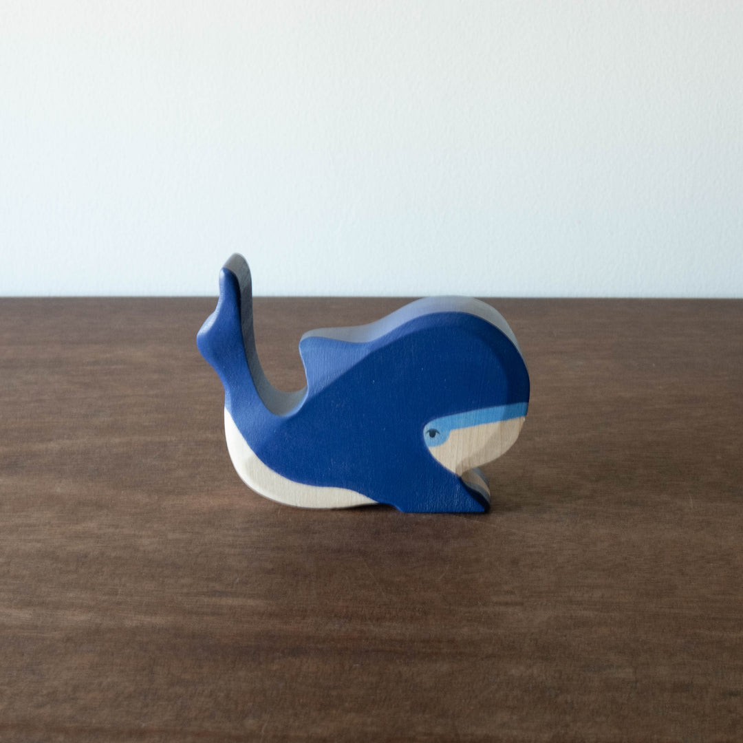 Holztiger Blue Whale- Small