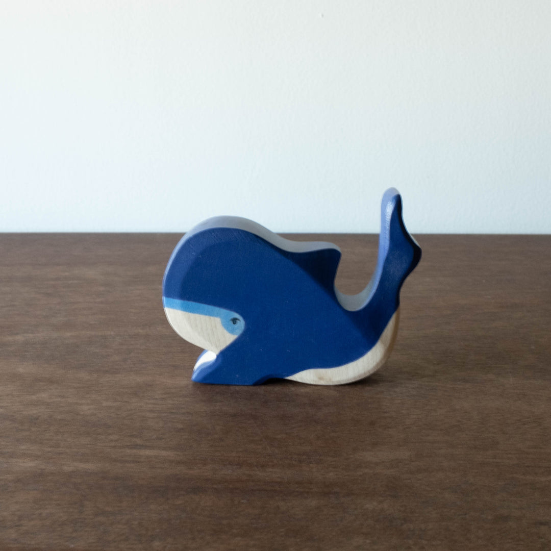 Holztiger Blue Whale- Small