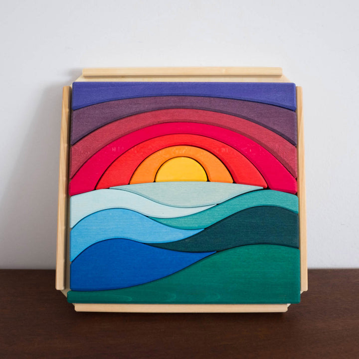 Wooden Landscape Puzzle Toy