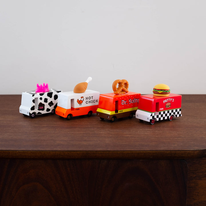 NEW Mini Candycar Racer- Hamburger Van