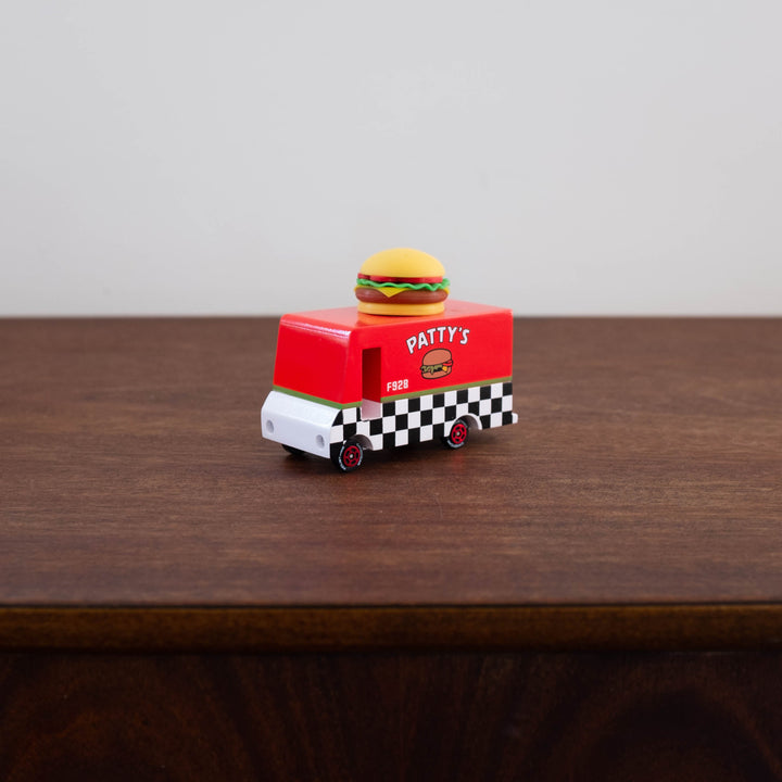 NEW Mini Candycar Racer- Hamburger Van