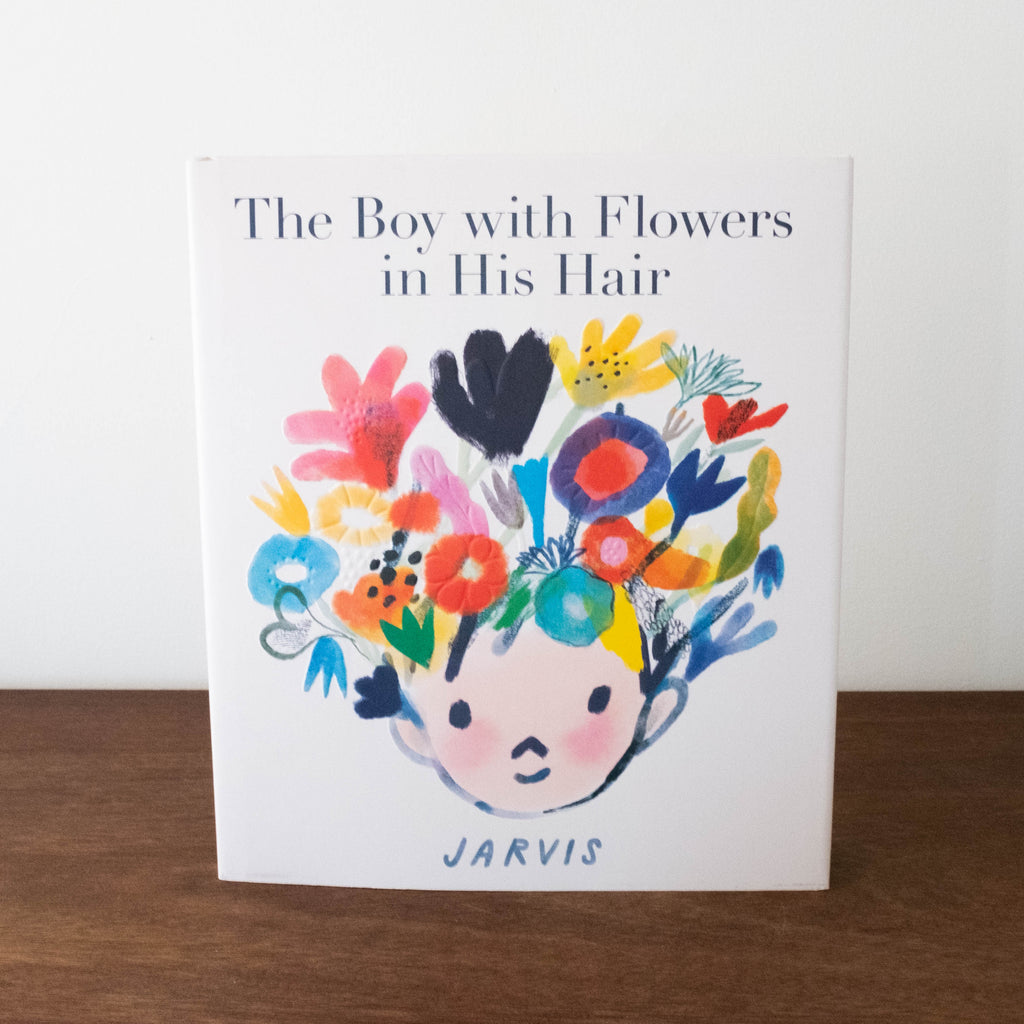 The Boy with Flowers in his Hair Book