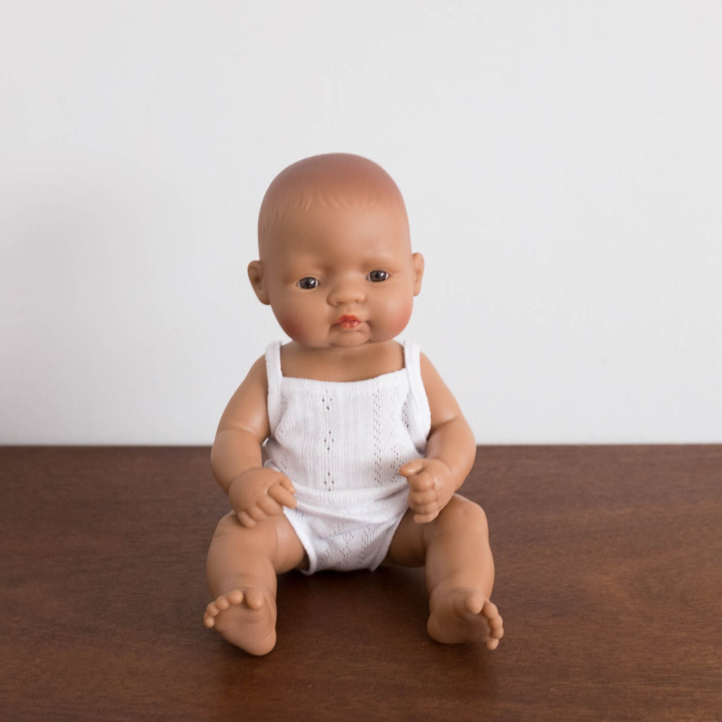 Newborn Baby Doll- Hispanic Boy