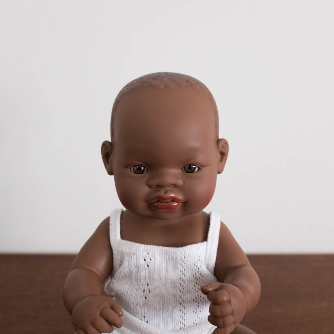 Newborn Baby Doll- African Boy