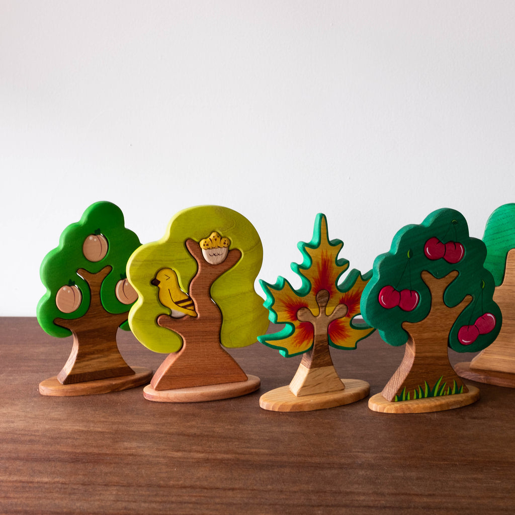 Tree with Bird Stacking Toy