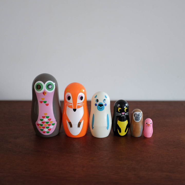 NEW Animals #2 Nesting Puzzle Set