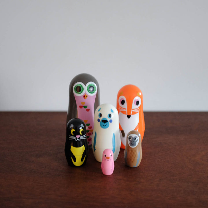 NEW Animals #2 Nesting Puzzle Set