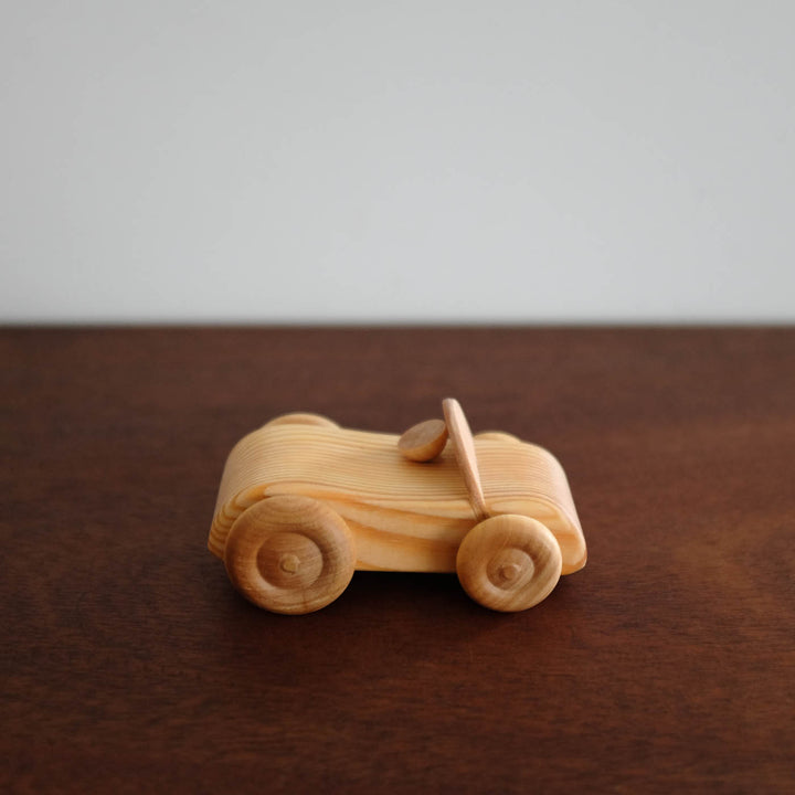 Wooden Small Cabriolet Car