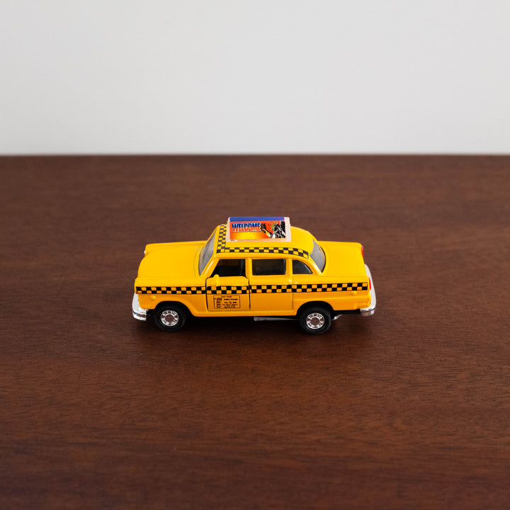 Die Cast Metal Cars: Yellow Taxi Cab