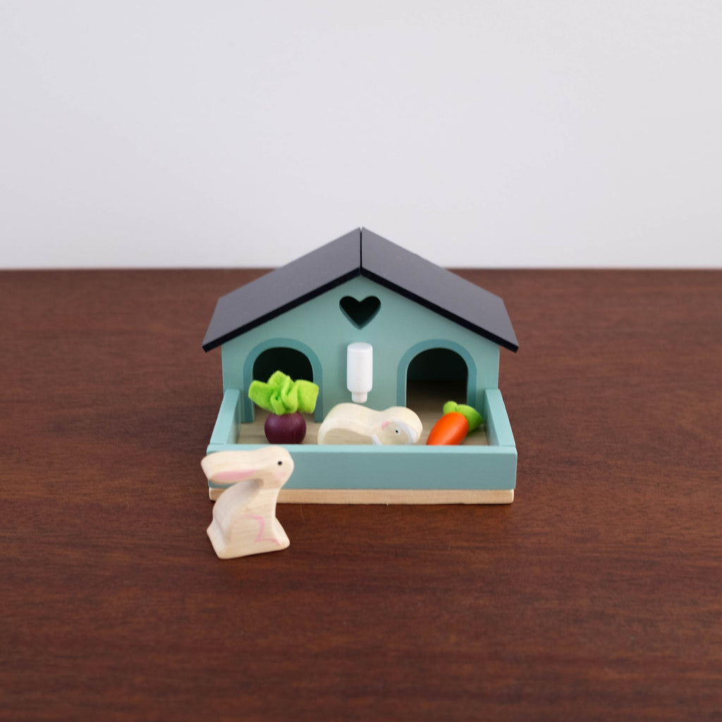 Pet Rabbit House Toy Set