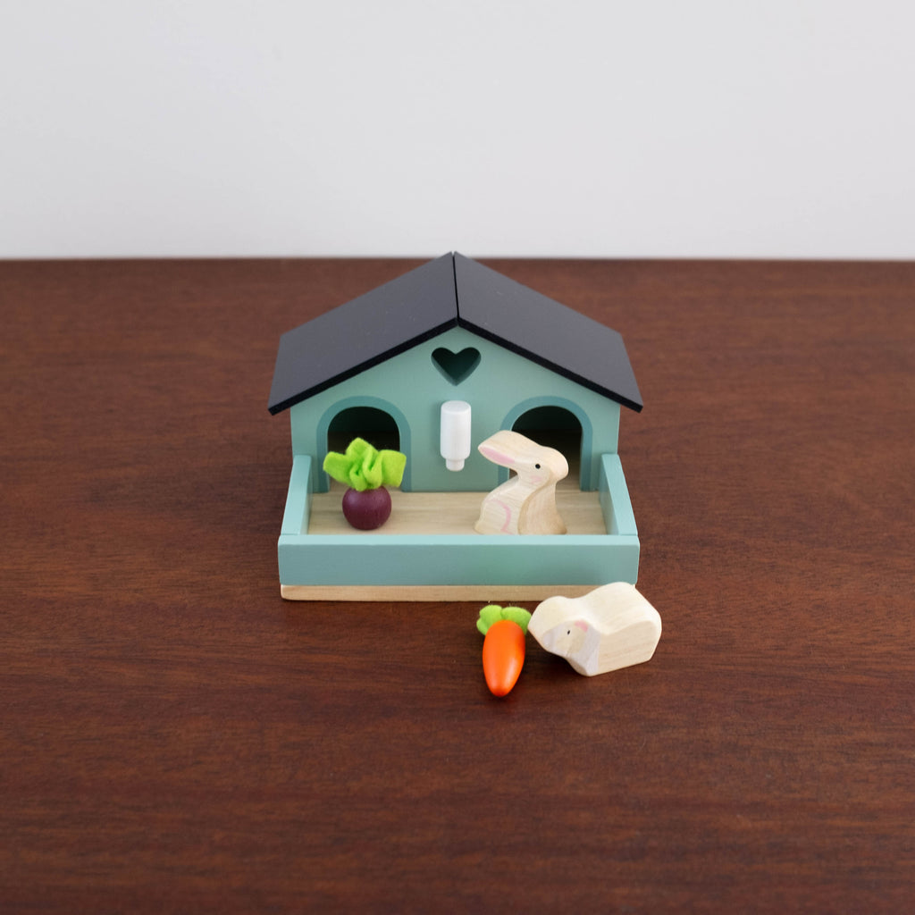 Pet Rabbit House Toy Set