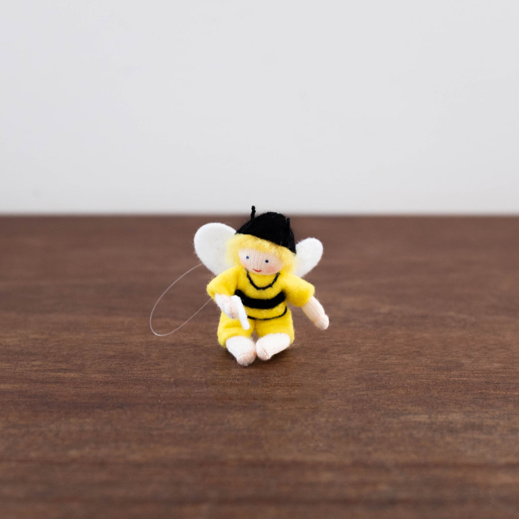 Wool Felt: Yellow Baby Bee Fairy
