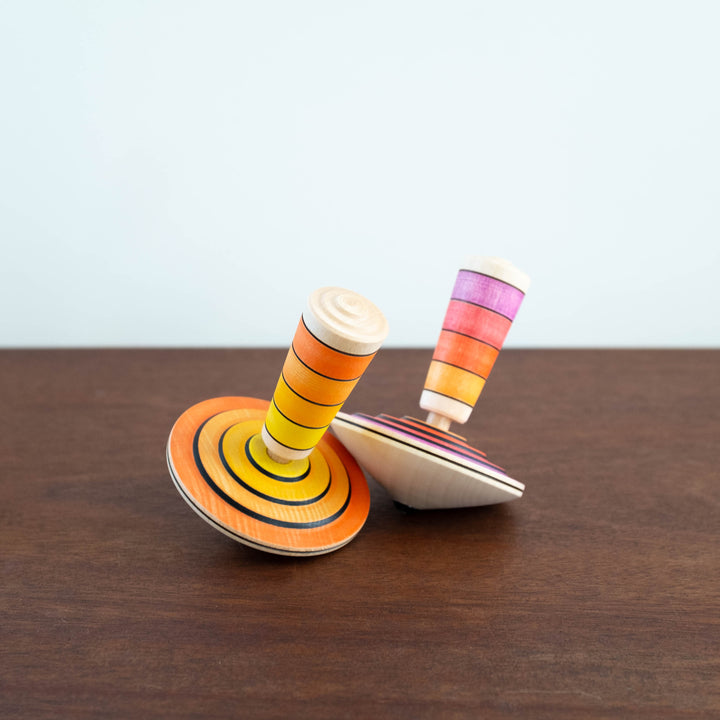 NEW Wooden My First Top Set