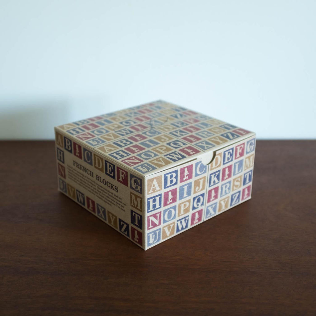 French ABC Blocks Box