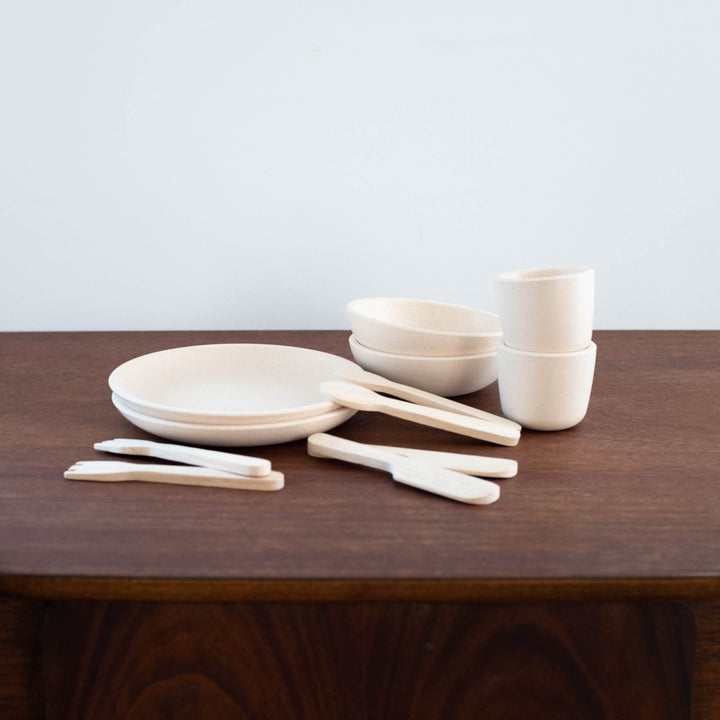 Wooden Tableware Set