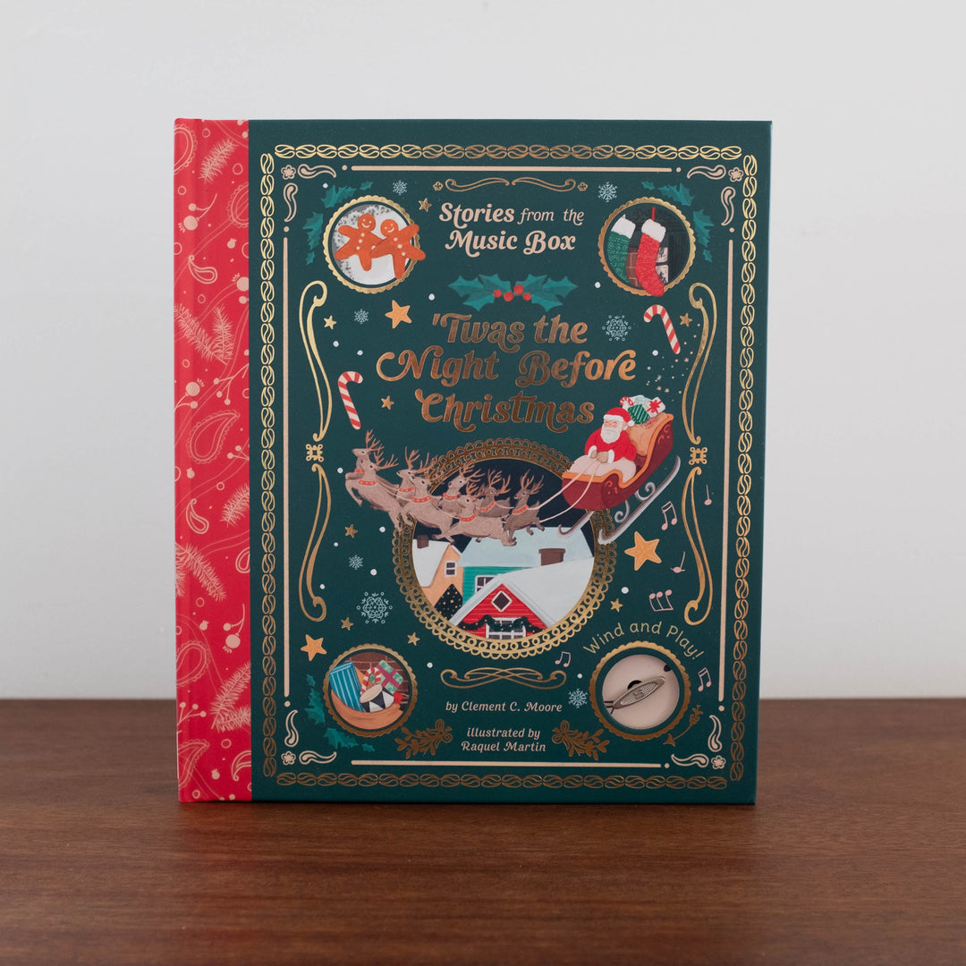 NEW Twas the Night Before Christmas Music Box Book