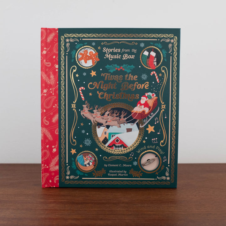 NEW Twas the Night Before Christmas Music Box Book