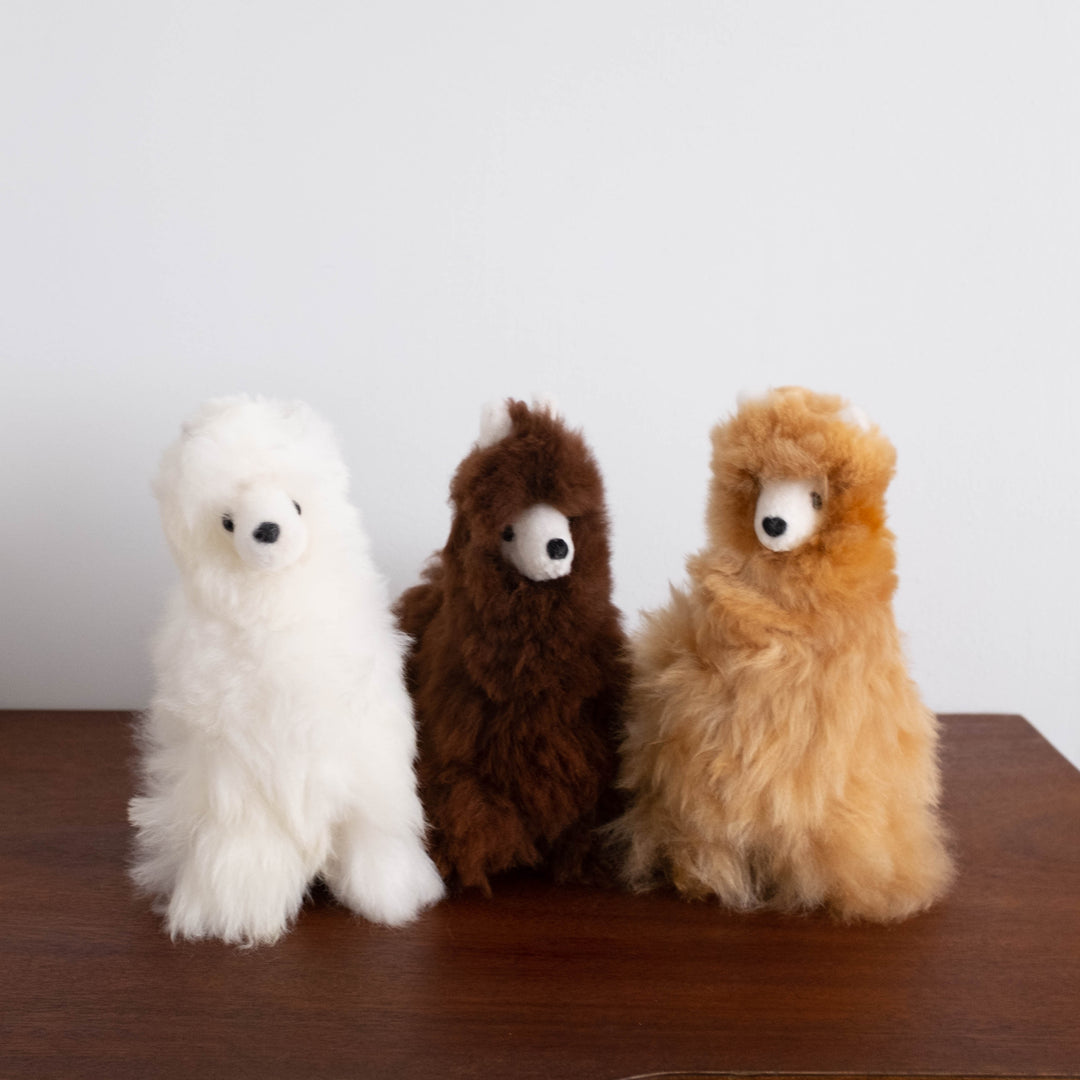 Peruvian Alpaca Stuffed Animals- Small