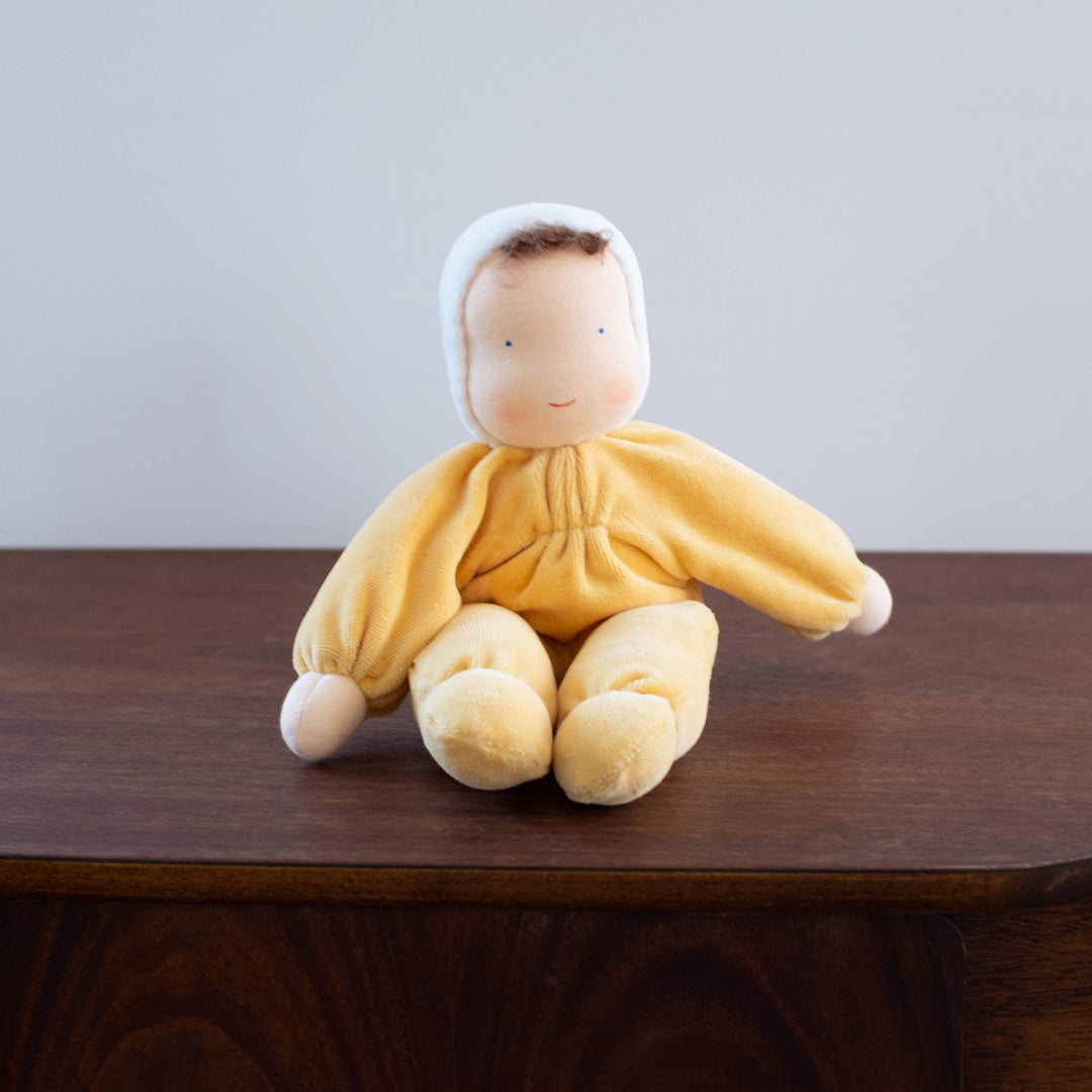 Grimm's Soft Baby Doll Sun Yellow