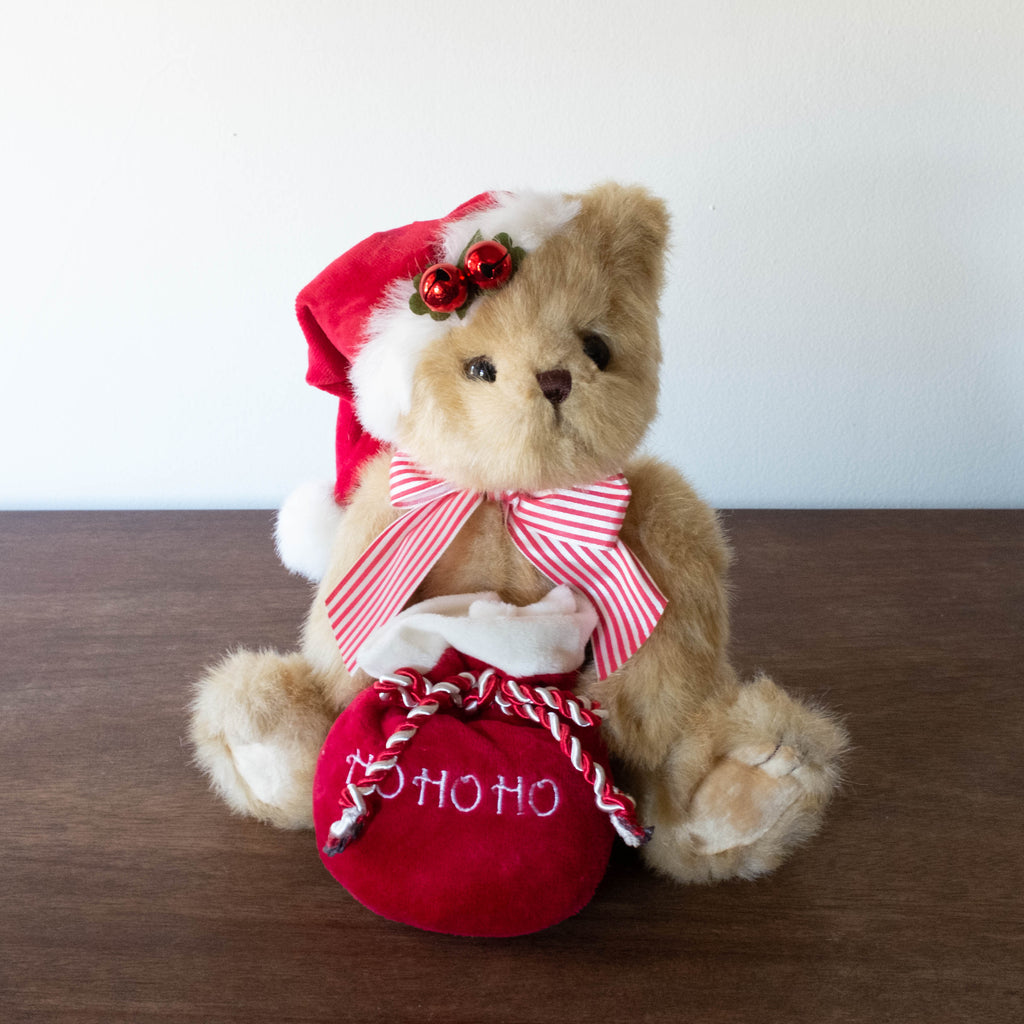 NEW Heirloom Stuffed Animal - Jolly Jingles the Santa Bear