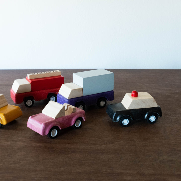 Wooden PlanWorld Vehicle Car Set