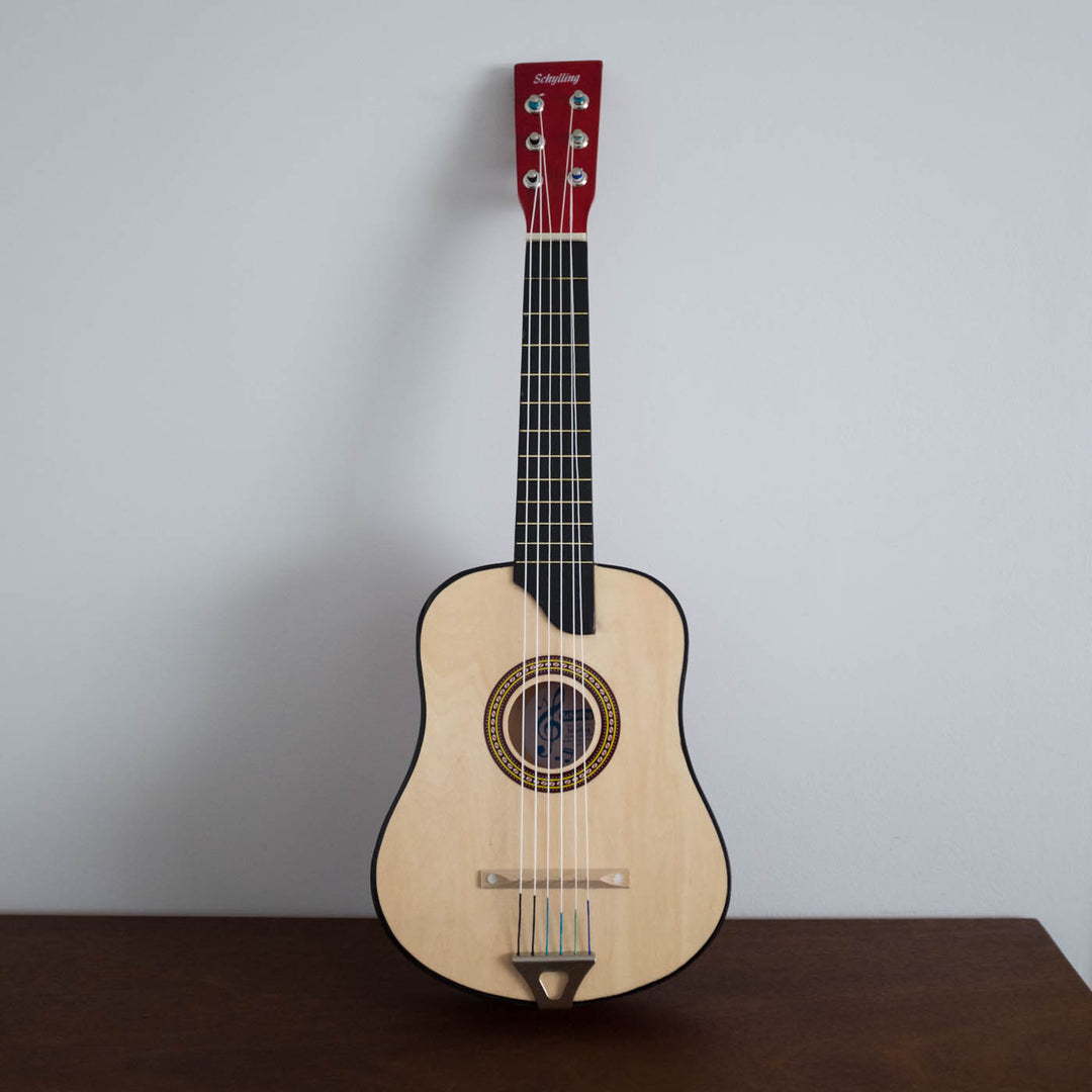 Wooden Acoustic Guitar
