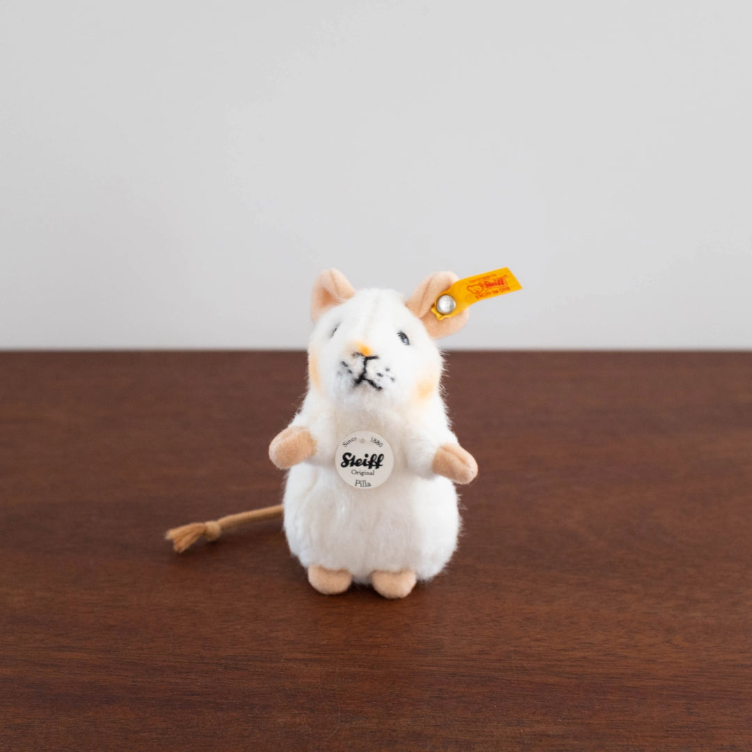 Steiff Pilla Mouse- White