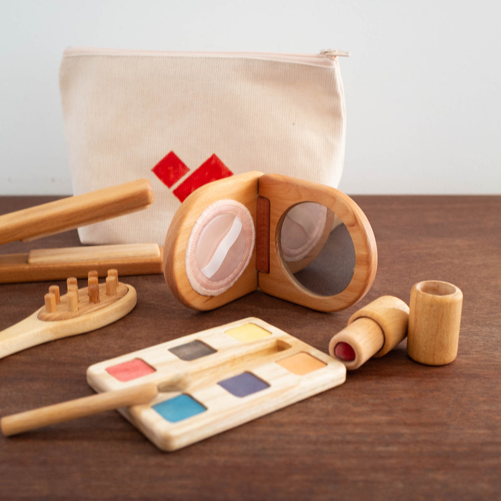 Wooden Heirloom Beauty Makeup Toy Set