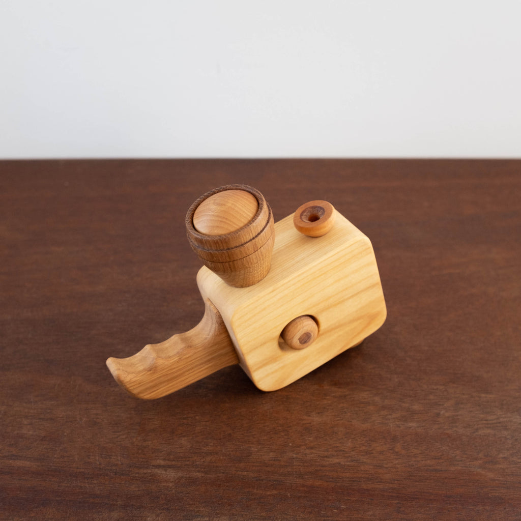 Wooden Camera Recorder Toy