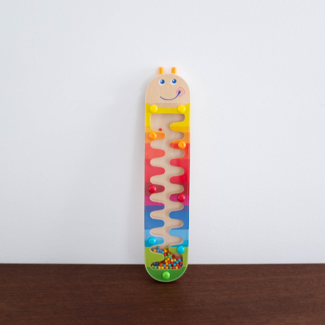 Worm Wooden Rainmaker Toy