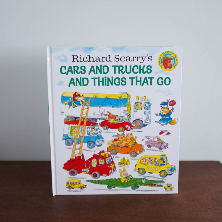 Cars and Trucks and Things that Go by Richard Scarry Book