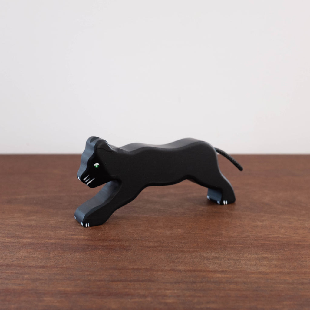 Holztiger Black Panther Toy