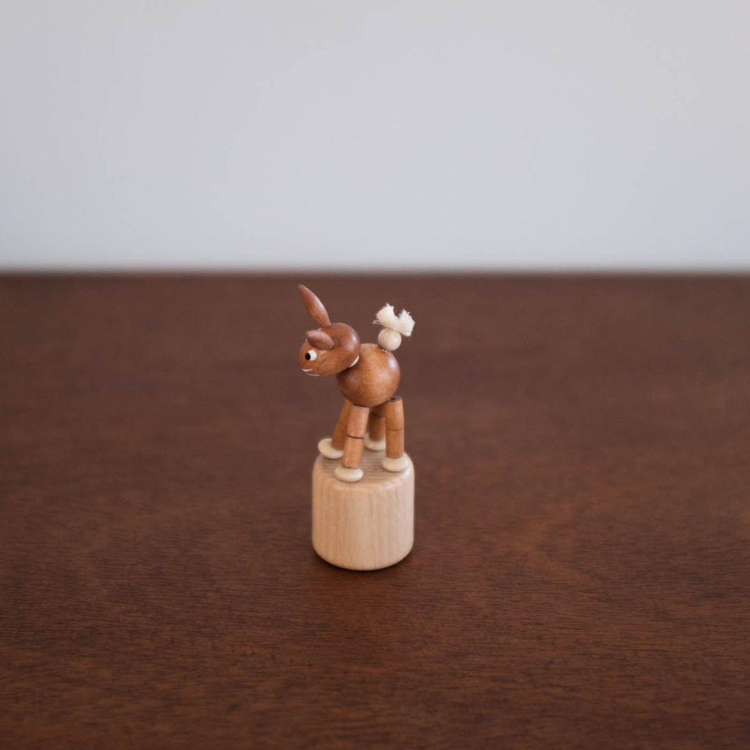 NEW Wooden Push Toy- Rabbit