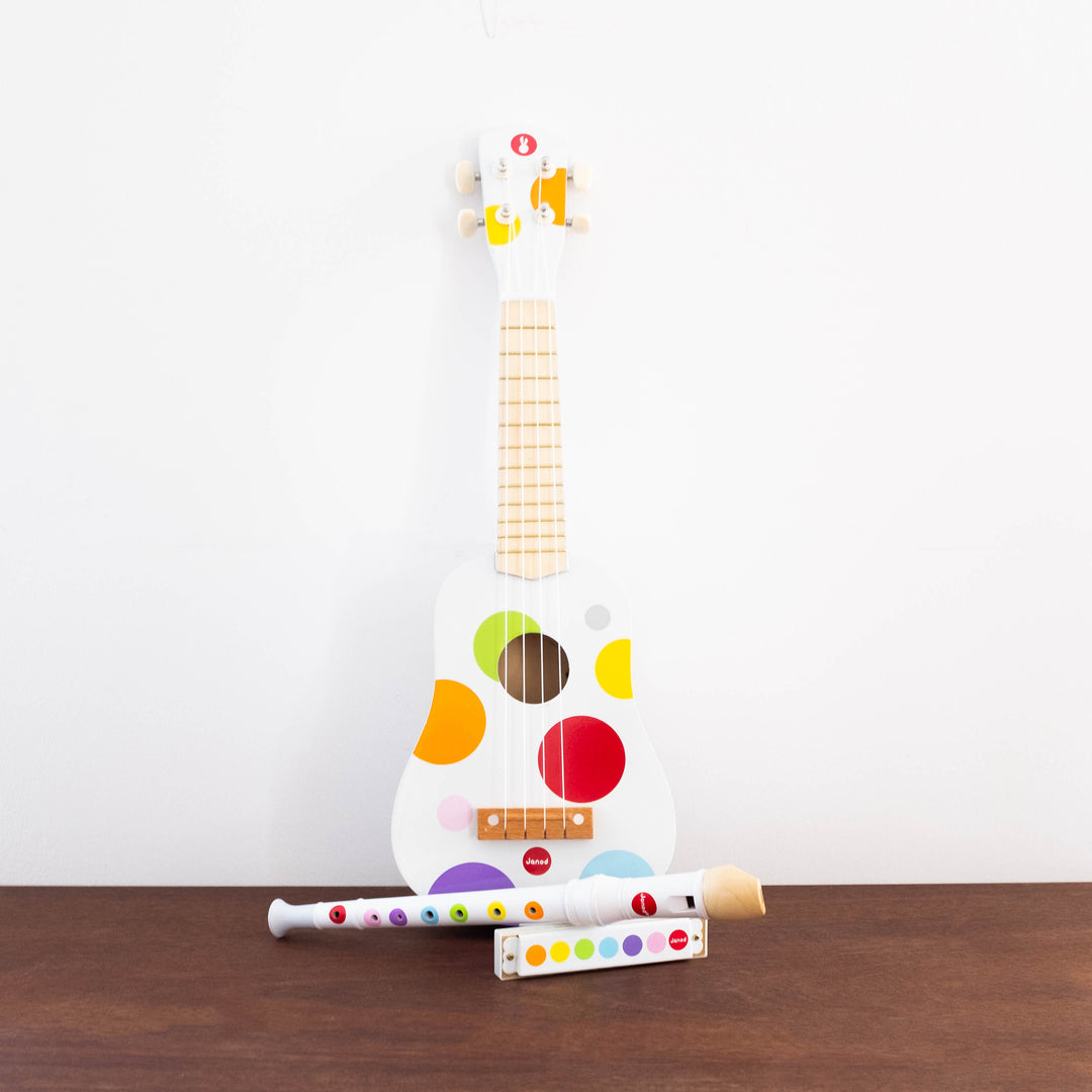 NEW Wooden Confetti Ukulele
