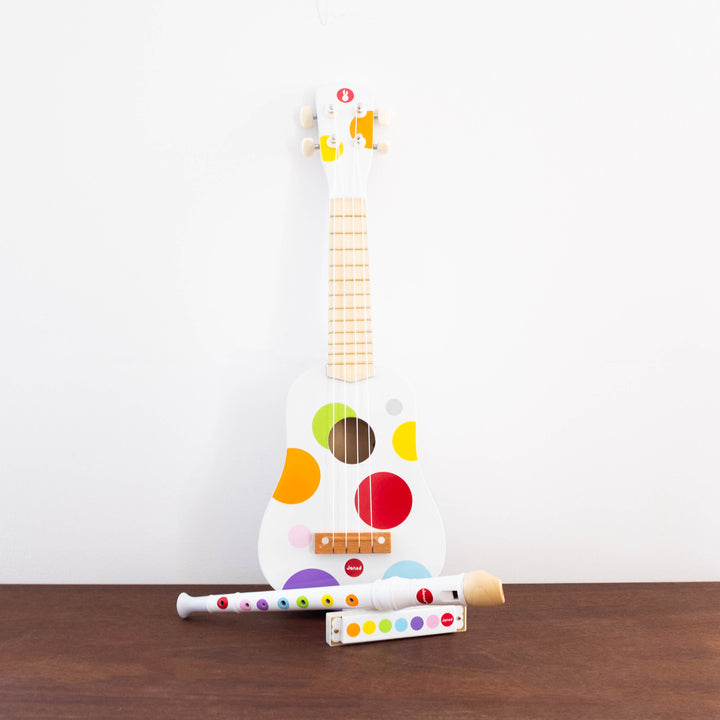 NEW Wooden Confetti Ukulele