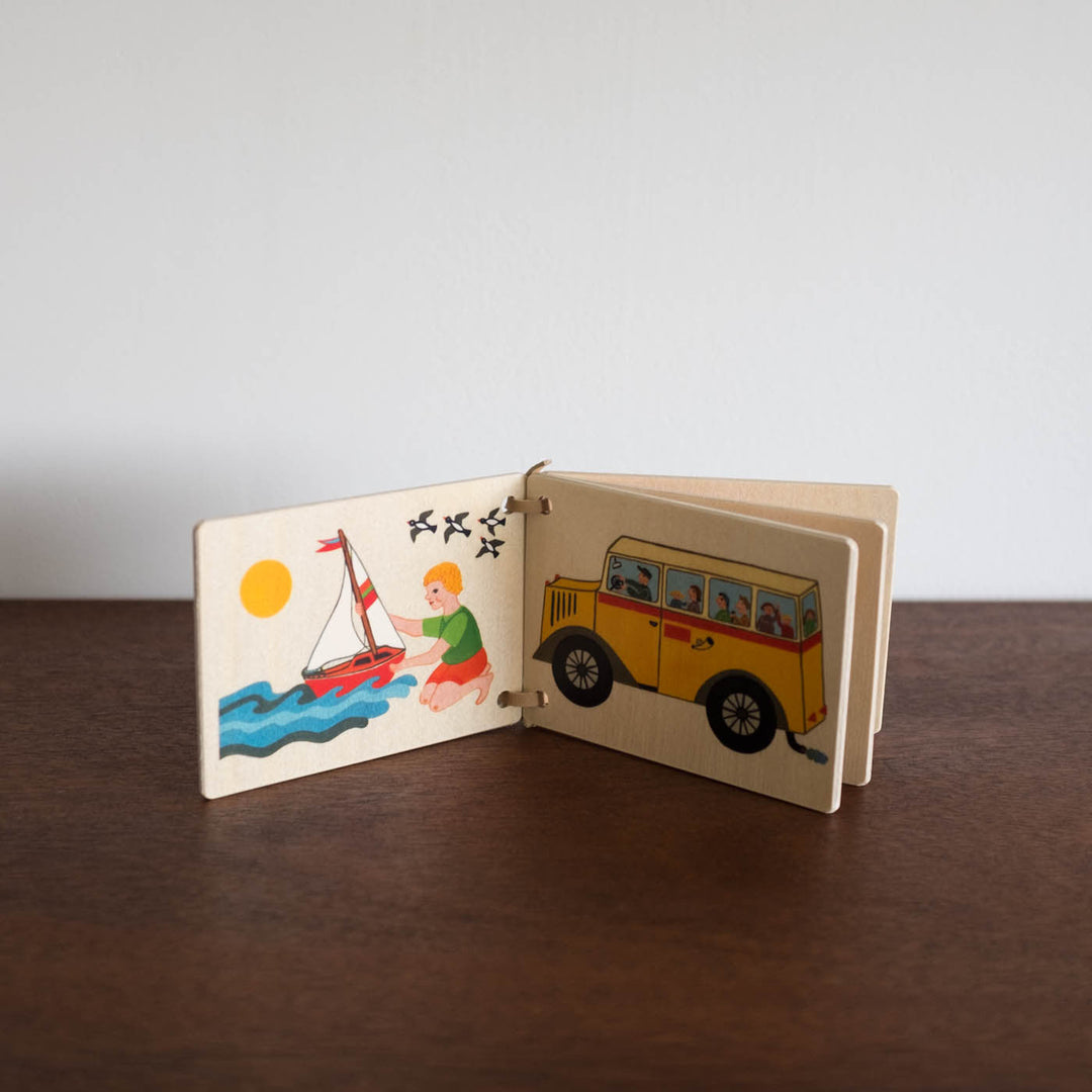Gardener Wooden book Open