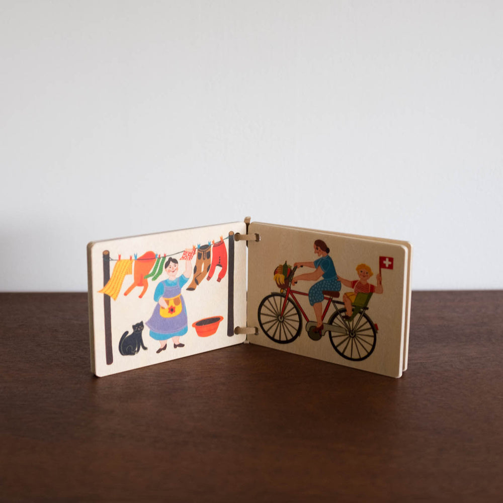 Gardener Wooden book Open