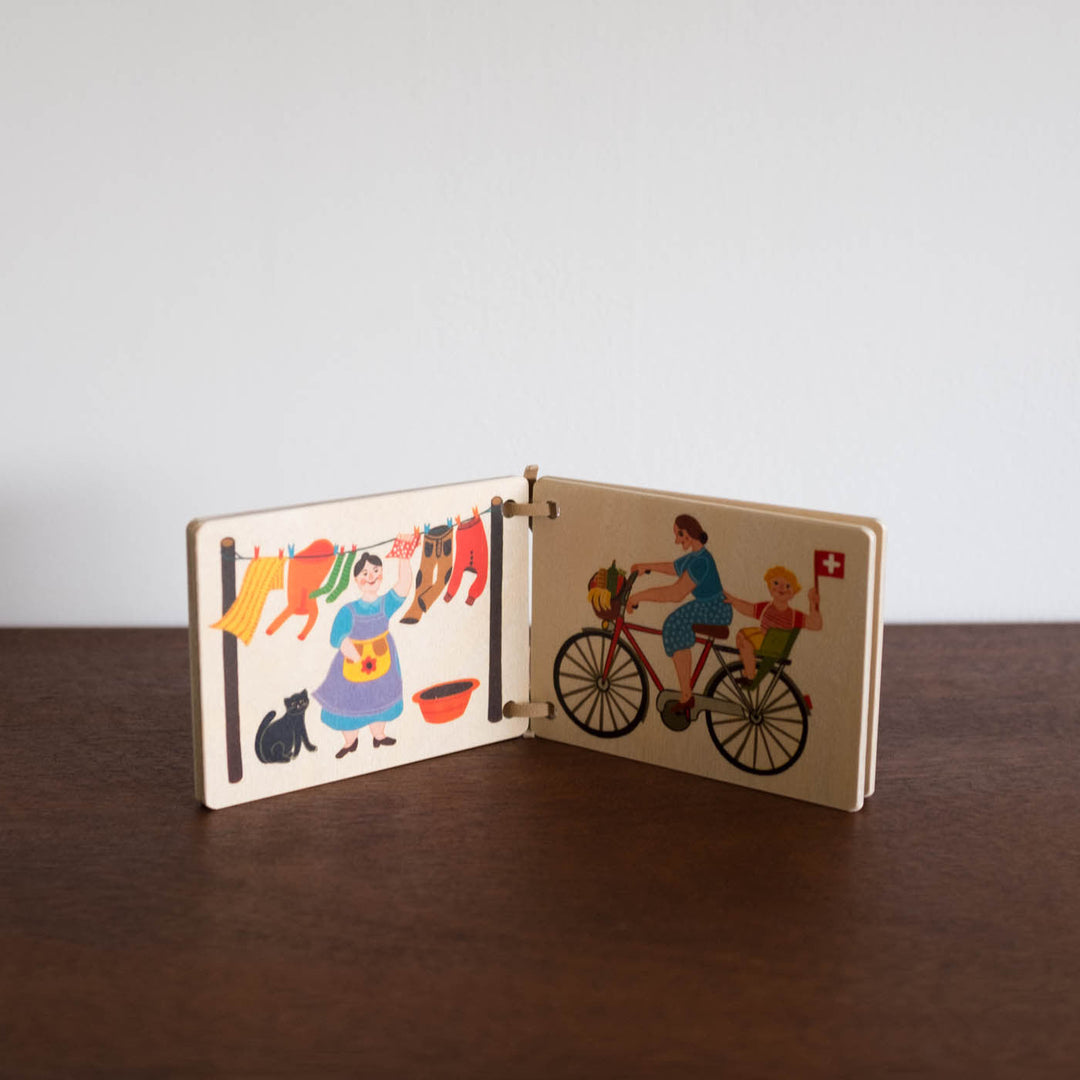 Gardener Wooden book Open