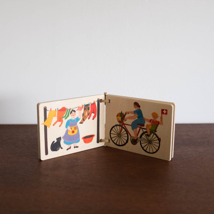Gardener Wooden book Open